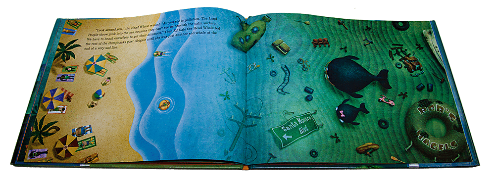 ocean-litter Children's Book Review: Abigale the Happy Whale