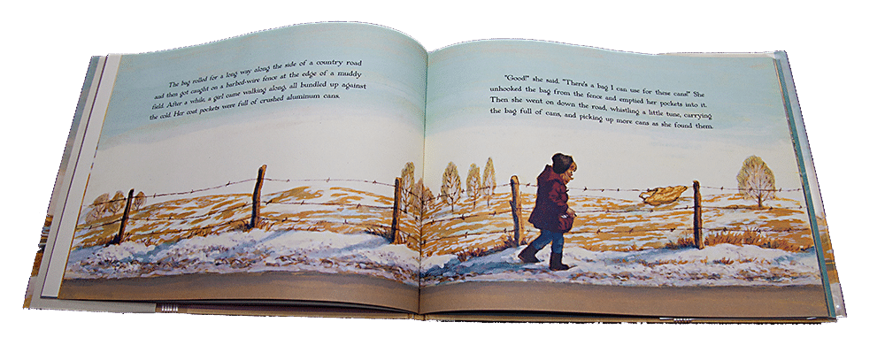 walk Children's Book Review: Bag in the Wind