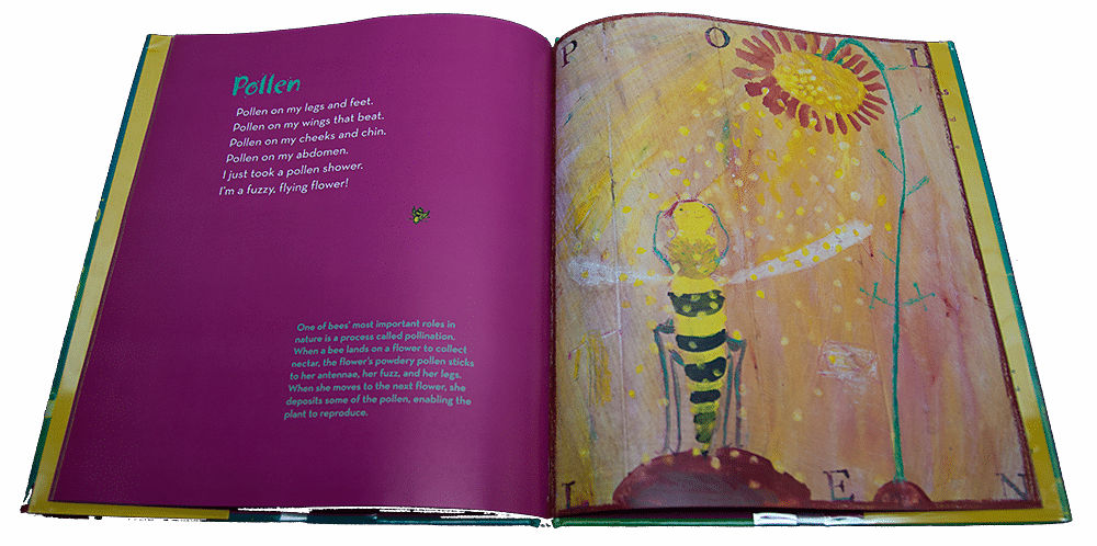 pollen Children's Book Review: UnBEElievables: Honeybee Poems and Paintings