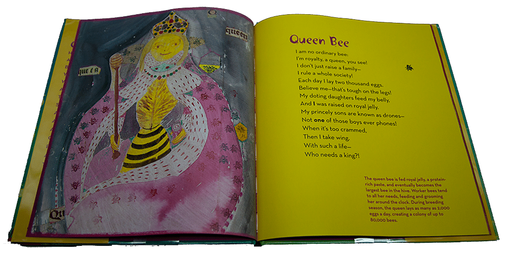 queen-bee Children's Book Review: UnBEElievables: Honeybee Poems and Paintings