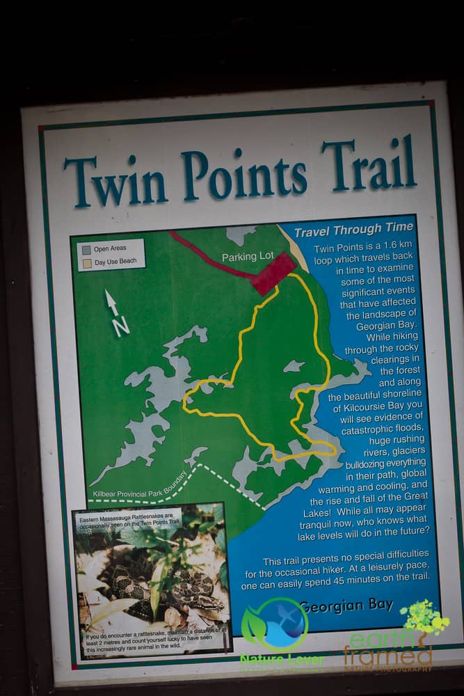 Nature-Lover-2015-Killbear-Provincial-Park-SIGN-Summer-Twin-Points-Trail-1470-Aug-03 Killbear's Twin Points Trail