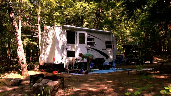2-copy Provincial Park Adventure - Silent Lake - Quick Campsite Setup - Watch the Video!