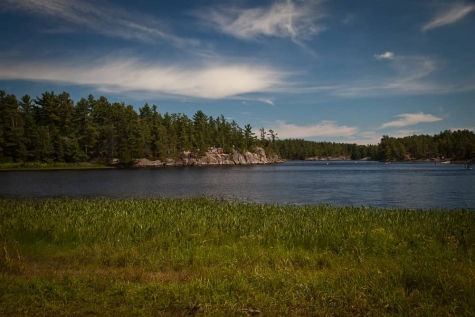 2168375823 Enjoying Gut Lake Trail At Grundy Lake Provincial Park