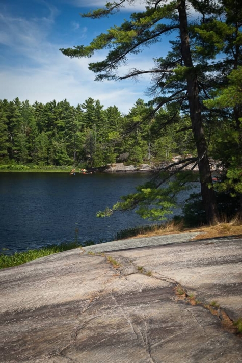 3280600231 Enjoying Gut Lake Trail At Grundy Lake Provincial Park