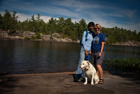 1238134655 Enjoying Gut Lake Trail At Grundy Lake Provincial Park