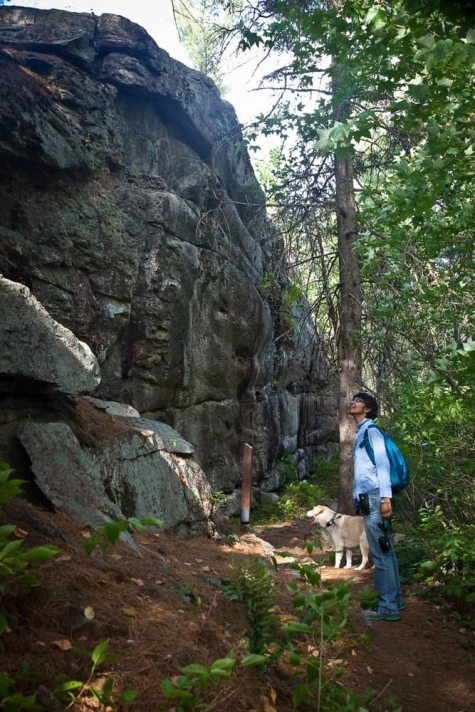 2976602812 Enjoying Gut Lake Trail At Grundy Lake Provincial Park